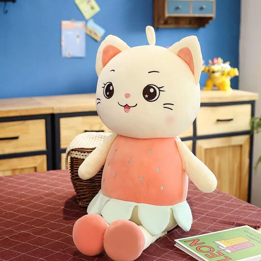 Мягкая игрушка Кошка ягодка 26 см - Storyland фото 3