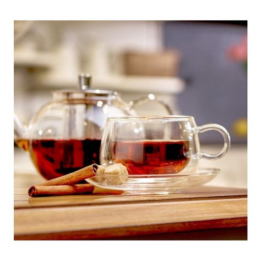 Чайная пара Walmer Viscount с двойными стенками, 0.23 л, цвет прозрачный  фото 6