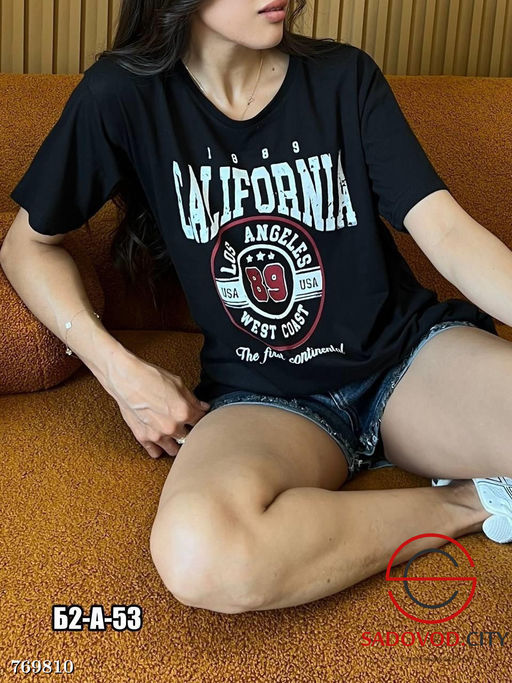 Футболка оверсайз женская - Bruno фото 3