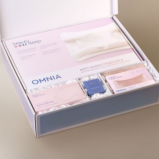 Подарочный набор Beauty Sleep ( подушка, наволочка, свеча, маска)  фото 2