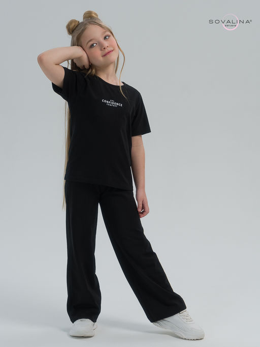 Костюм Лето черный SVL - Sovalina фото 2