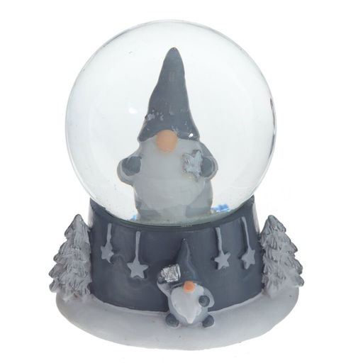 Фигурка декоративная в стекл. Шаре "Гном", D 5 см, L5,5 W5 H6 см, 2в.