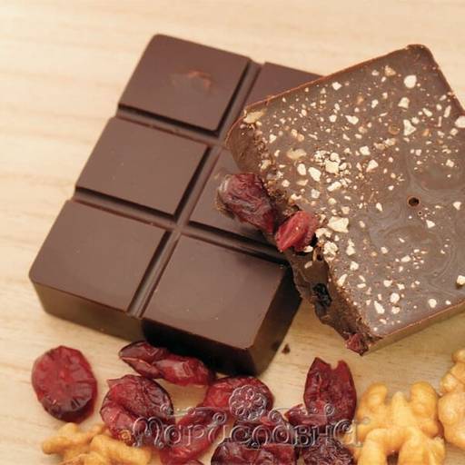 Шоколад горький Клюква и грецкий орех - Мариславна фото 2