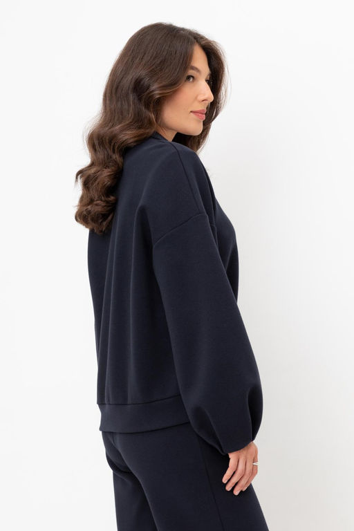 ЕВТ 3259/индиго джемпер жен