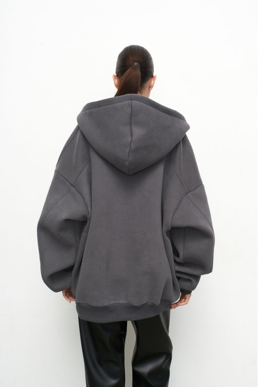 Худи ZIP Графит - Erist store фото 3