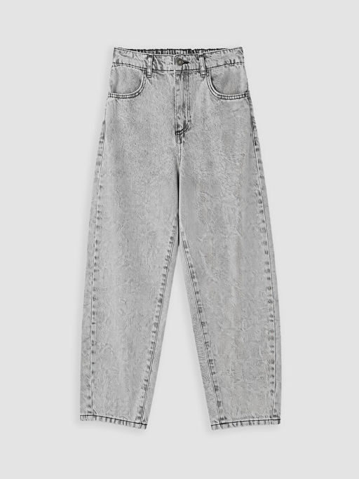 Baggy Fit Erkek ?ocuk Jean Pantolon