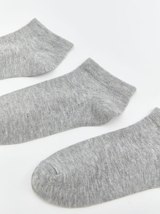 Basic K?z ?ocuk Patik ?orap 3l?