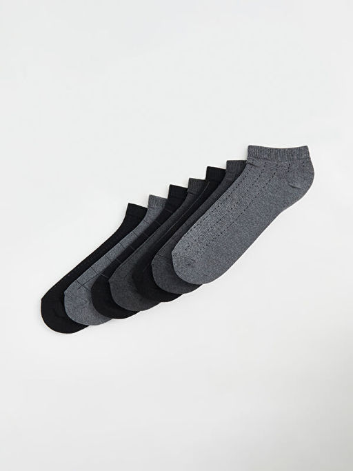 Desenli Erkek Patik ?orap 7li