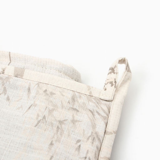 Кухонный набор «Этель» Flower herbarium: варежка 20×27 см, прихватка 19×19 см, 100% хлопок, 250 г/м²