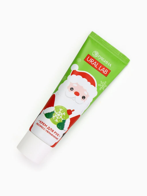 Цена за 4 шт. Крем для рук экспресс-увлажнение Милый Дед Мороз, 30 мл, URAL LAB фото 2