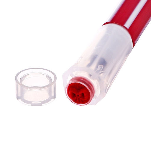 Фломастеры 24 цвета ТОЛСТЫЕ с печатью вентилируемый колпачок, розовый - Simaland фото 14