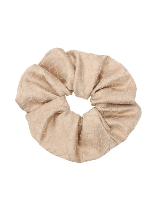 Цена за 3 шт. Резинка для волос "Орбита гранд" грация, 16 см, светло-коричневый