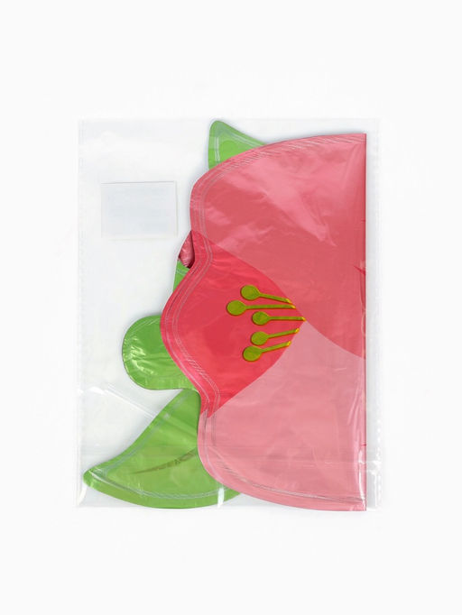 Цена за 2 шт. Воздушный шар фольгированный 18" «Тюльпан», розовый, набор 5 шт.