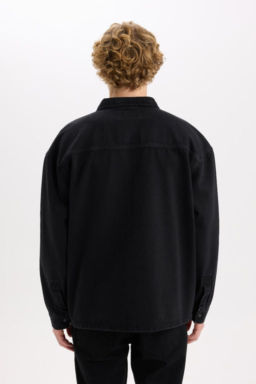%100 Pamuk Oversize G_mlek Ceket