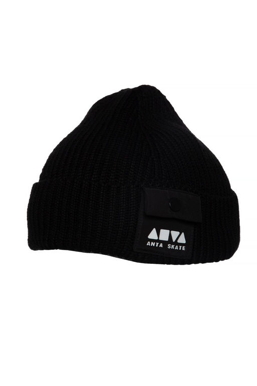 Шапка Черный Beanie - Anta фото 3