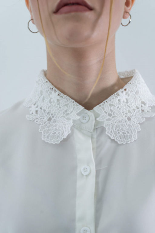 Блузка Эва (молочный) - Nadi bordo фото 10