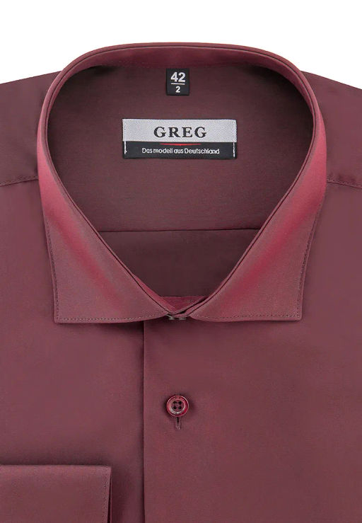 Сорочка мужская длинный рукав GREG 640/119/BD