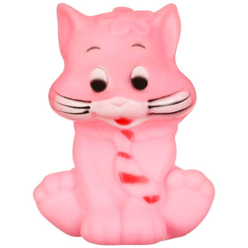 Резиновая игрушка для ванны «Котик», с пищалкой, 1 шт., МИКС