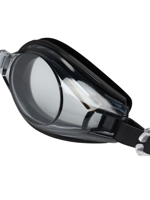 Очки для плавания ONLYTOP, беруши, чёрные, цвет переносицы МИКС