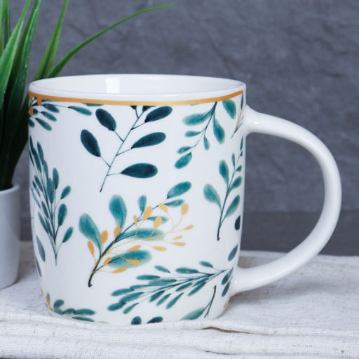 Кружка 400 мл Веточки / Y-370 /уп 72/ - Галеонтрейд фото 2