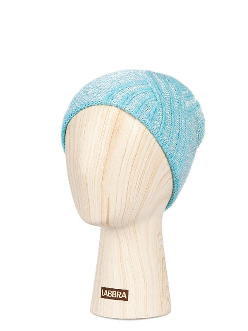 Шапка жен. шерсть+акр LB-N88004 l.blue - Labbra фото 7