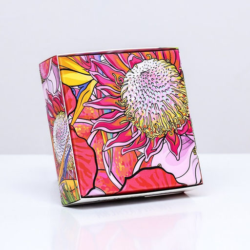 Цена за 2 шт. Коробка для 4 конфеты, Ты лучшая 12.6?12.6?3.5 см