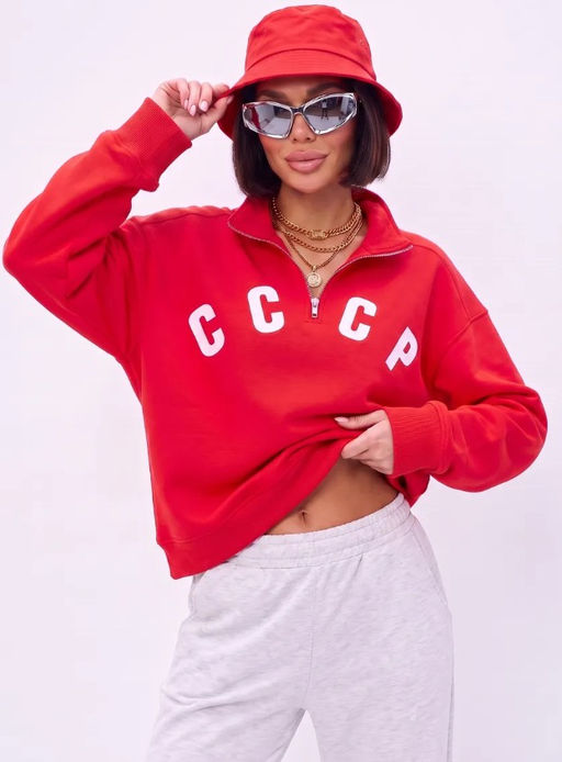 свитшот толстовка джемпер СССР футер 3хнитка петля, пенье, - Knitka wear фото 21