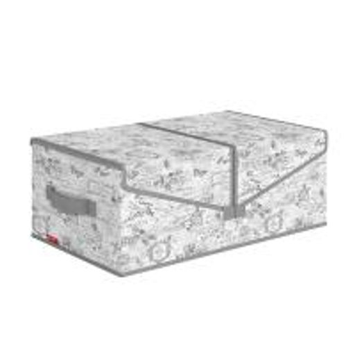 VAL VG-BOX-T2 Короб стеллажный 2-х секционный, 50*30*20 см, VINTAGE GREY, шт