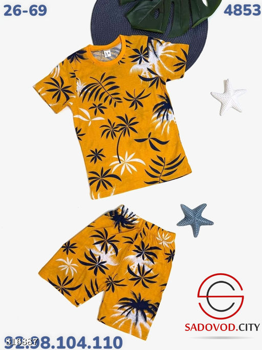 Летний костюм для мальчика