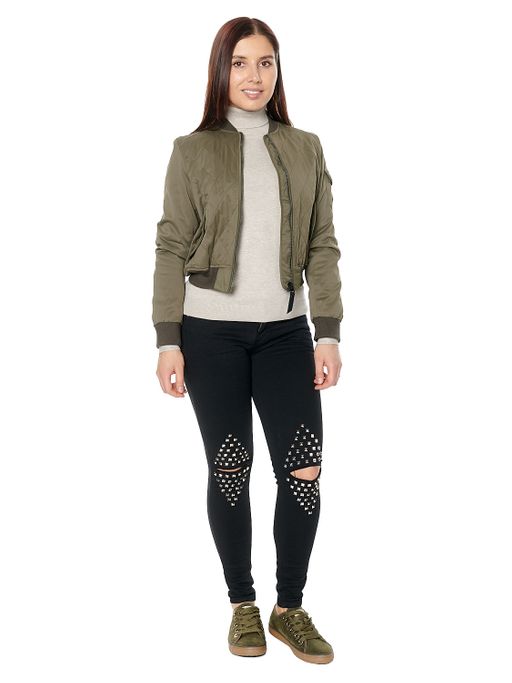 Бомберы B-8867 Хаки