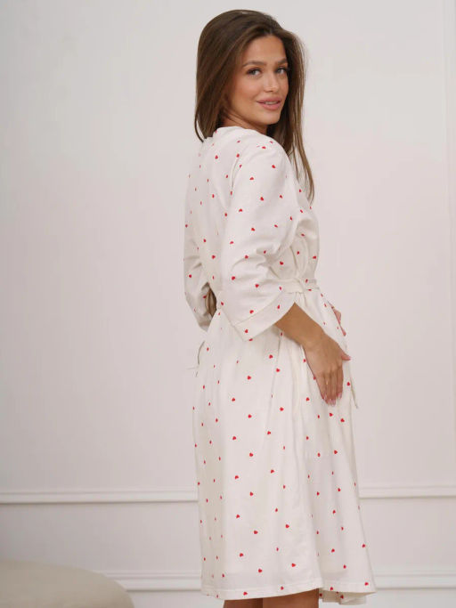 Халат женский Новая жизнь Экрю М-72Х MODAMICA