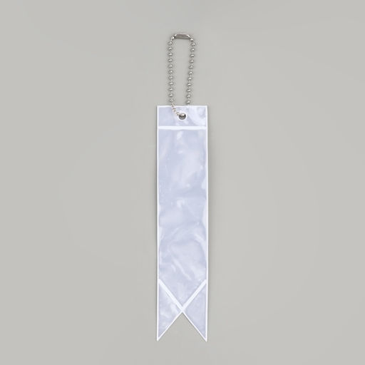 Цена за 5 шт. Светоотражающий элемент «Флажок», двусторонний, 15×3 см, серый