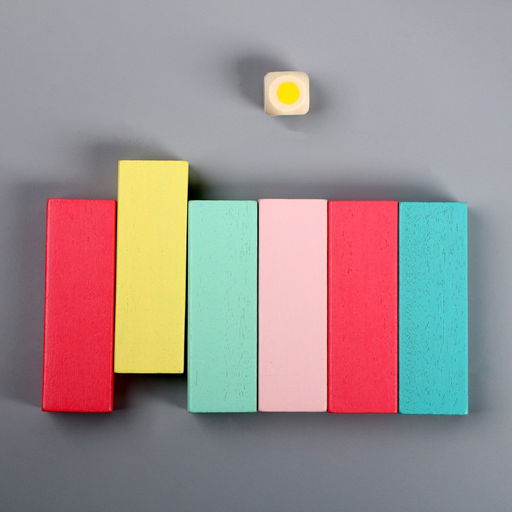 Игра настольная Падающая башня цветная 51 шт, 28,5х8,5х8 см - Simaland фото 5