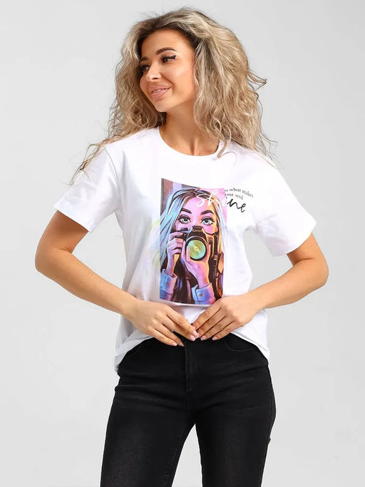 Футболка женская 009 - Вега фото 5