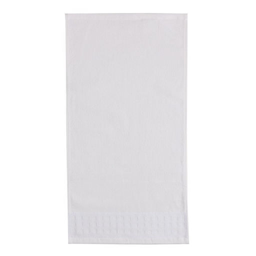 Полотенце махровое LoveLife Square 30х60 см, цвет белый, 100% хлопок, 380 гр/м2  фото 2