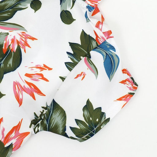 Рубашка для собак Тропики, XS (ДС 20, ОГ 28, ОШ 19 см), белая - Simaland фото 9