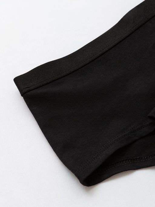 Цена за 2 штуки!!! Хлопковые трусы-шорты черные однотонные и для девочек