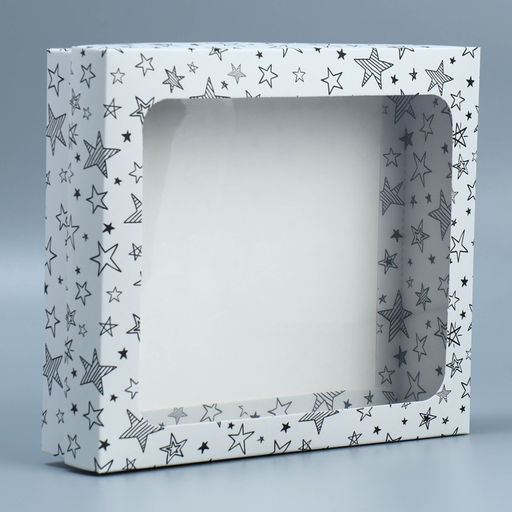 Коробка подарочная Звёзды, 23.5 20.5 5.5 см - Дарите счастье фото 2