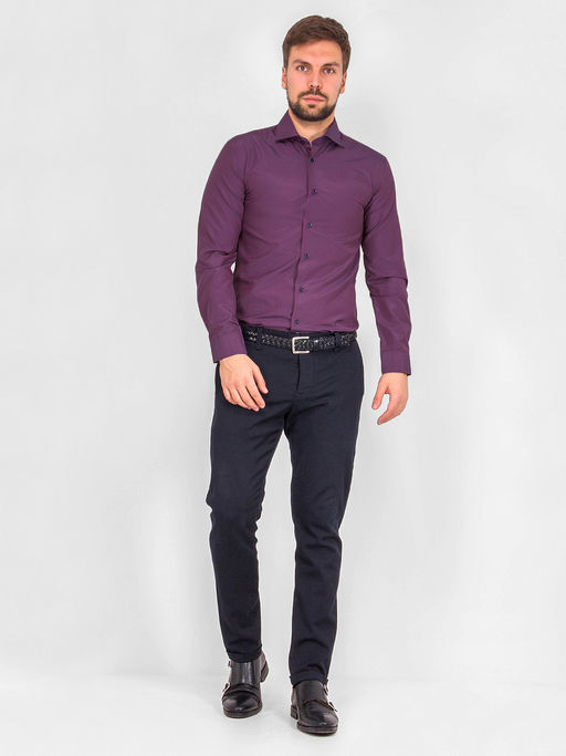 Сорочка мужская длинный рукав GREG 774/139/879/ZV/1p_GB  фото 4