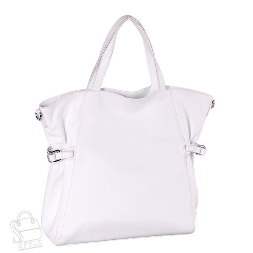 Сумка женская кожаная 99467 white Velina Fabbiano-Safenta/30 в Новосибирске