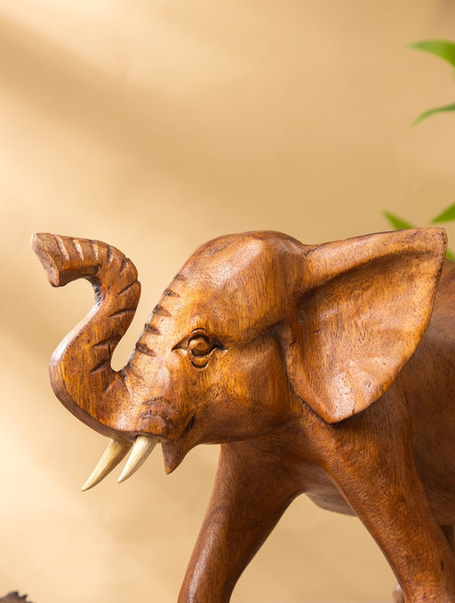 Сувенир «Слон», 33×16×22 см, дерево суар, коричневый