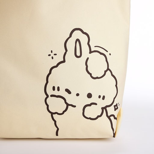 Сумка шопер Зайка, 40х12х38, цвет бежевый - Nazamok фото 3