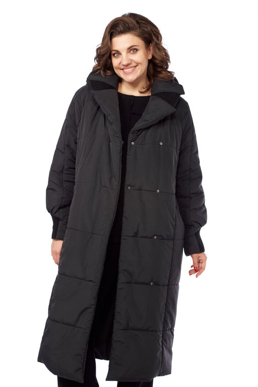 Пальто Diamant 2018 черный фото 9