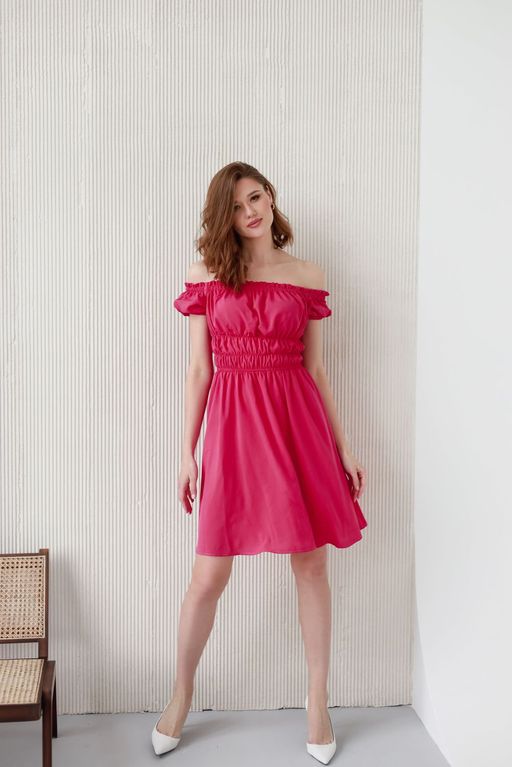 Платье AURA 3089-170 ярко-розовый