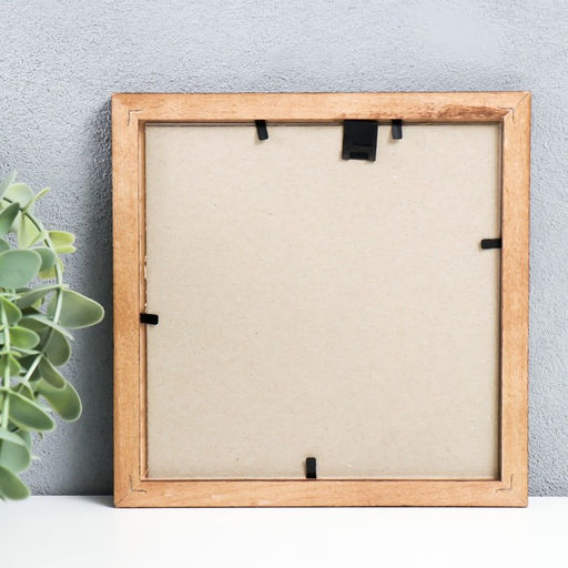 Фоторамка для фото 15×15 см Samoa, сосна, (пластиковый экран), орех