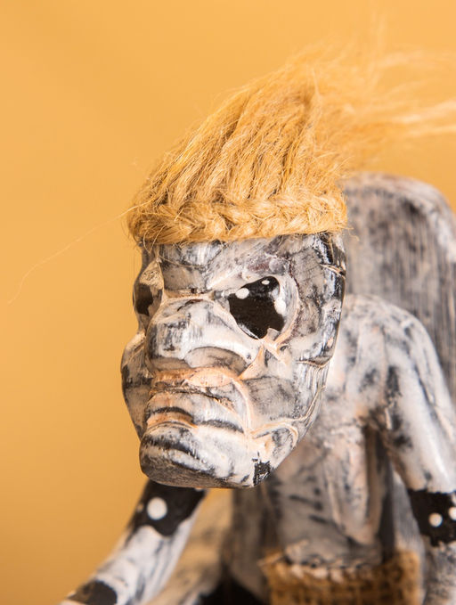 Сувенир «Аборигены старец», 7×14×16 см, дерево