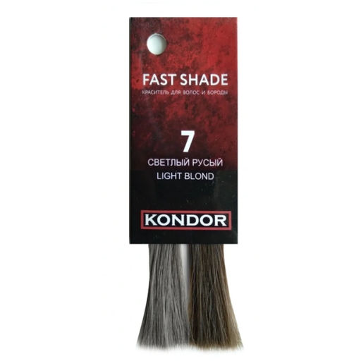 Fast shade Краситель для волос и бороды, тон 7 - светлый русый 395003