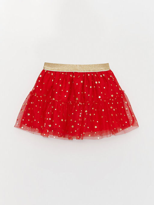 Beli Lastikli Desenli K?z Bebek Etek