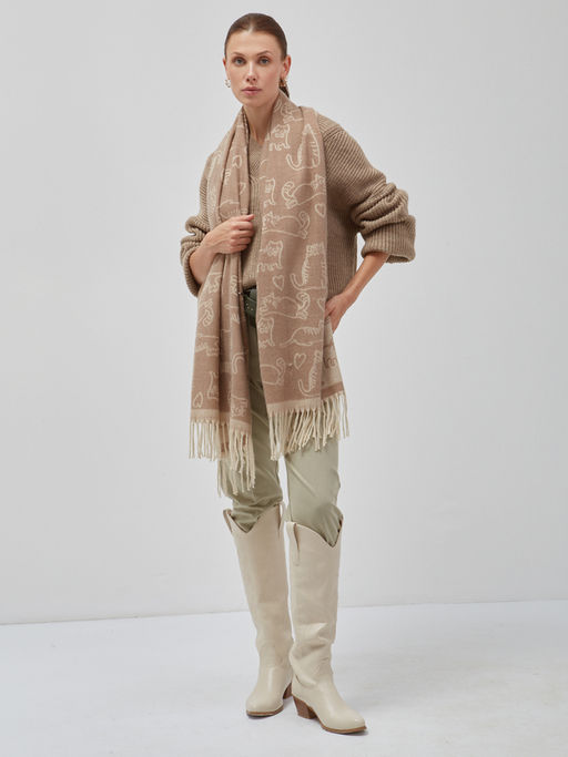 Палантин женский RH9-1558-19 - Tantino фото 2