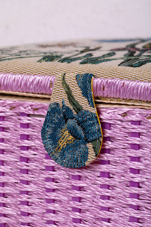 Gamma SBJ-004 шкатулка для швейных принадлежностей 31.5 х 31.5 х 19 см Букет ирис и нарцисс